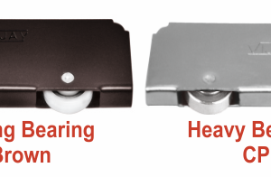 MS Two Wheel Mini Glass Runner (Heavy & Durling Bearing)